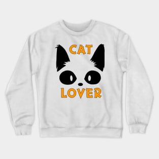 Cute Cat Lover Crewneck Sweatshirt